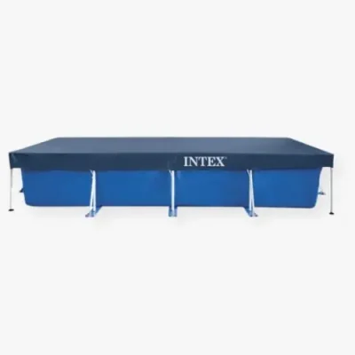 Bâche de protection Intex 4,00 x 2,00 m pour piscine tubulaire rectangulaire