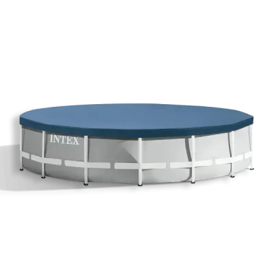 Bâche de protection Intex Ø 4,57 m pour piscine tubulaire ronde