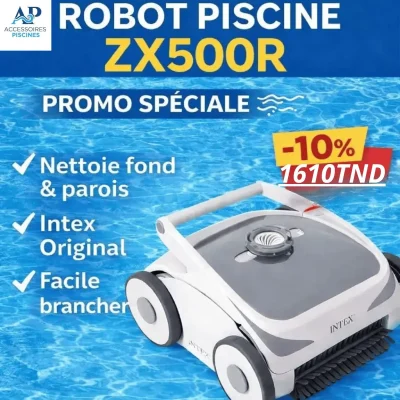 Robot de piscine rechargeable Intex ZX500R