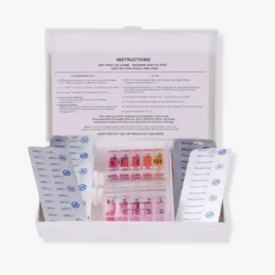 Trousse d'analyse chlore et pH pour piscine Trousse d'analyse chlore et pH pour piscine