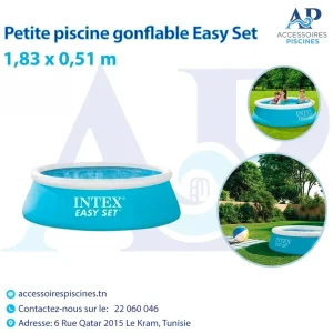 Petite piscine gonflable Easy Set 1,83 x 0,51 m Tunisie Tunisie