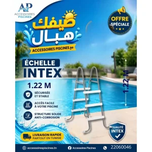 Échelle de Piscine Intex 122 Cm Tunisie Tunisie