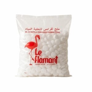 Sel en pastilles pour adoucisseurs eau et piscine 25kg Tunisie